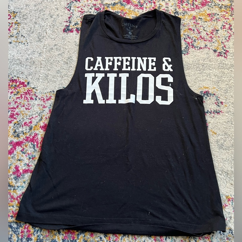 Caffeine & Kilos Racer Back Tank